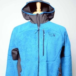 Mountain Hardware Monkey Man Grid II hood fleece